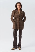 Жакет клетка на кулиске - фото 91624