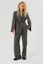 Жакет с разрезами на рукавах - фото 91636