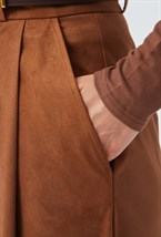 Кюлоты из замши - фото 91656