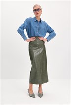 Юбка миди - фото 91694