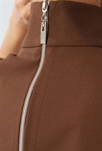 Платье с воротником-стойкой - фото 91770