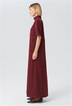 Платье с воротником-стойкой - фото 91773