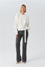 Свитшот с поясом - фото 91799