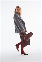 Пальто укороченное - фото 91837