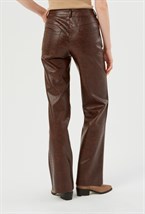 Брюки из экокожи - фото 91840