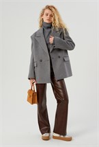 Брюки из экокожи - фото 91841