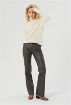 Кюлоты из экокожи - фото 91875