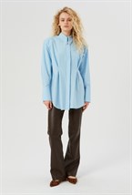 Рубашка с защипами - фото 91885