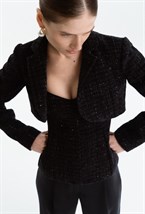 Корсет из твида «Take my breath away» - фото 92234