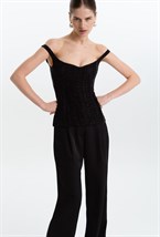 Корсет из твида «Take my breath away» - фото 92237