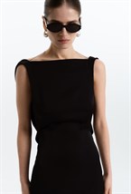 Платье с открытой спиной «Take me off» - фото 92261