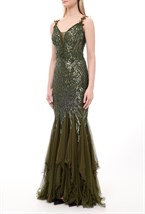 Платье с пайетками - фото 92361