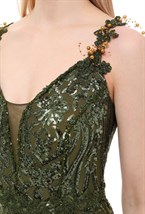 Платье с пайетками - фото 92362