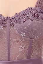 Платье с кружевом - фото 92407