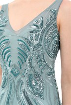 Платье с пайетками - фото 92419