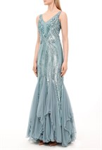 Платье с пайетками - фото 92424