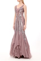 Платье с пайетками - фото 92597