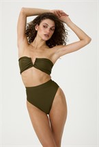 Плавки с завышенной талией РЕТРО - фото 92615