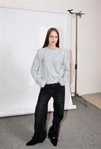 Лонгслив оригами - фото 92760