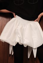 Юбка-баллон с подвязками мини - фото 92877