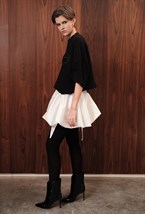 Юбка-баллон с подвязками мини - фото 92878