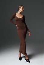 Платье Skims с длинным рукавом - фото 93490