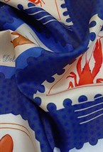 Платок каре «Письма с Капри» - фото 93512