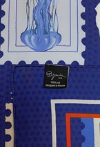 Платок каре «Письма с Капри» - фото 93514