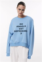 свитшот DO ANGELS GET DEPRESSED? - фото 94105