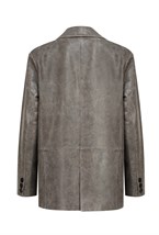 Пиджак из кожи канзас - фото 94427