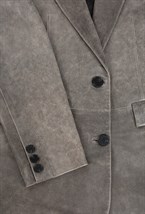 Пиджак из кожи канзас - фото 94430