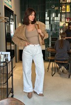 Бомбер-авиатор замшевый - фото 94516