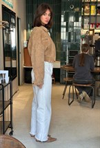 Бомбер-авиатор замшевый - фото 94517