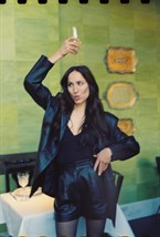 Шорты кожаные - фото 94569