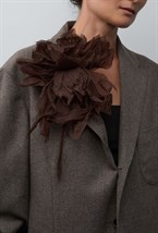 Брошь Пион - фото 94740