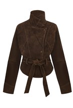 Жакет Suede Wrap - фото 95741