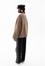 Бомбер ROSIE из шерсти букле - фото 96103