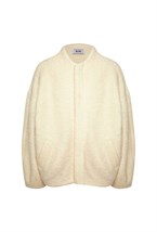 Бомбер ROSIE из шерсти букле - фото 96106