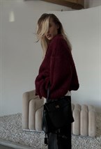 Бомбер ROSIE из шерсти букле - фото 96122