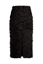 Юбка с цветами миди - фото 96451