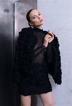 Юбка с цветами мини - фото 96461