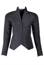 Жакет жаккард кружочки - фото 96496