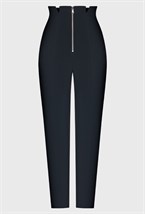 Брюки с завышенной талией - фото 96565