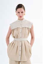 Блузка без рукава - фото 96650