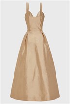 Сарафан миди с узлом на талии - фото 96668