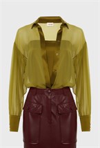 Топ из шёлка - фото 96687