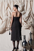 Платье-бандо из букле - фото 96750