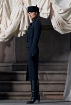 Юбка миди с разрезом - фото 96771