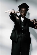 Пиджак The Way Black on Black Print - фото 96884