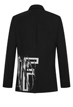 Пиджак The Way White on Black Print - фото 96908